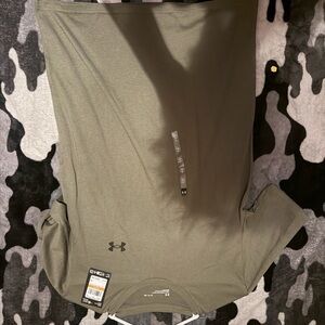 Under Armour Olive Green Short Sleeve Performance Tee